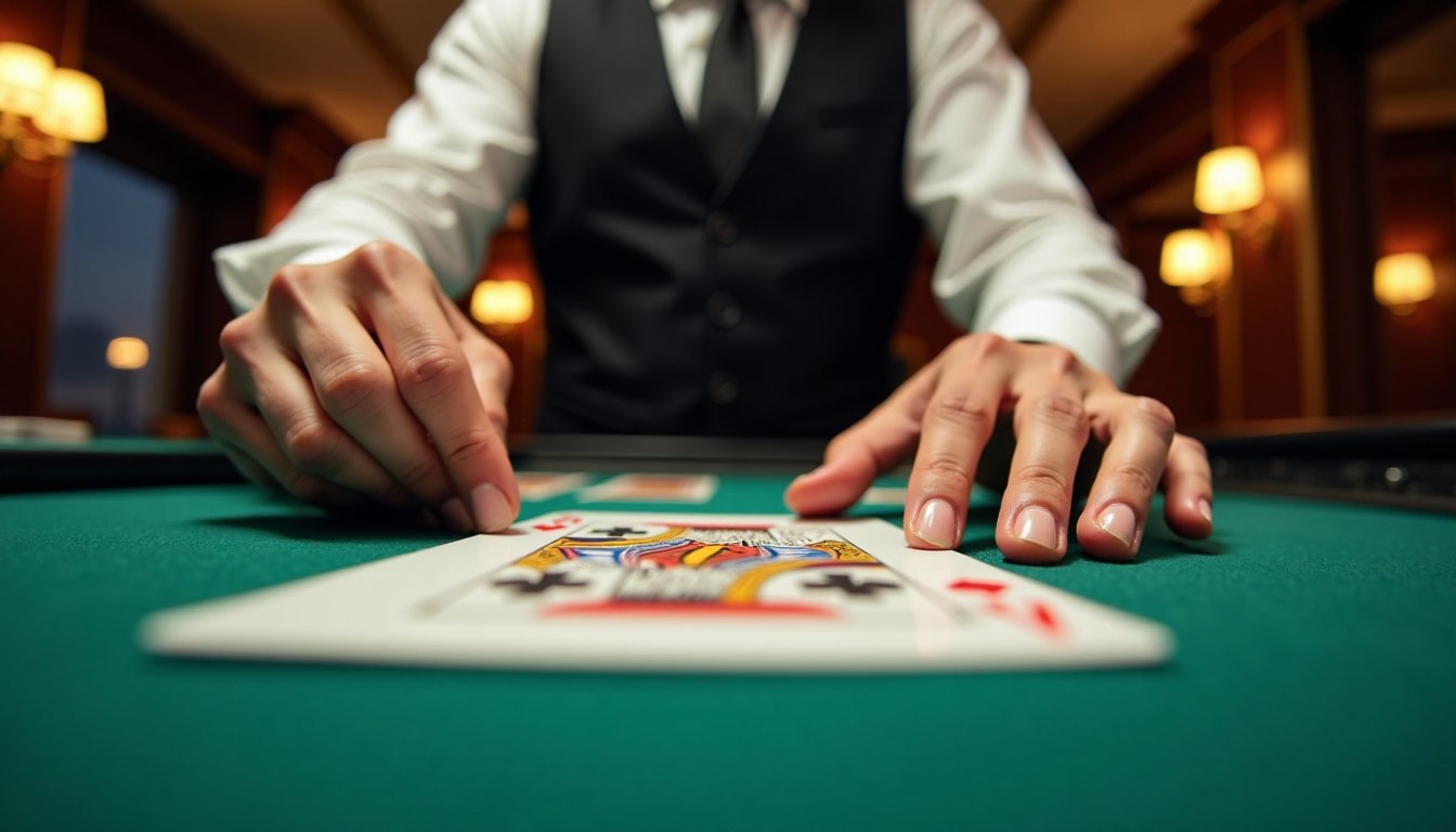 Roulette and Blackjack Tables