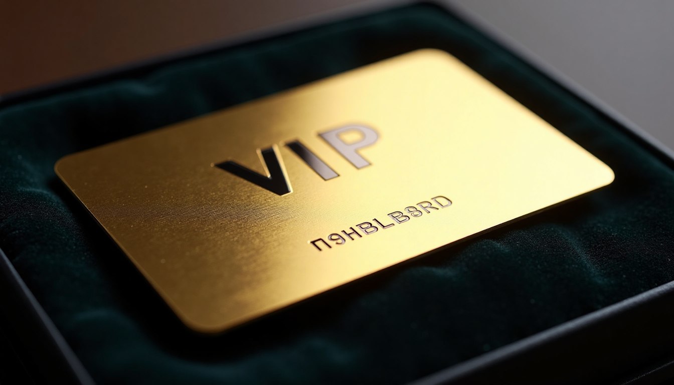 Gold Club Loyalty Card